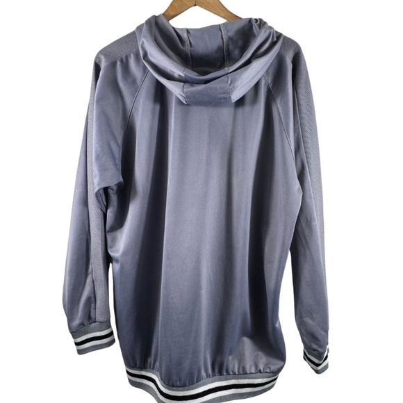 Vintage Y2K Los Angeles Zip Hoodie | Grey | Size M - Picture 2 of 15